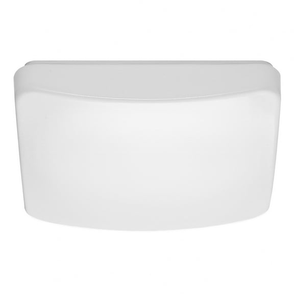 62/1097-Nuvo Lighting-16.5W 1 LED Square Flush Mount with Occupancy Sensor-11 Inches Wide by 3.5 Inches High