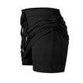 thumbnail image 7 of EDFBUYKRS Female Skirts Fall Skirt Midi Maxi Tennis Skirts for Women Short Athletic Drawstring Skorts Built in Shorts with Pockets Sports Skirt, 7 of 7