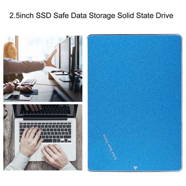 Unidad de Estado sólido Interna, SATA3 SSD Almacenamiento de Datos Seguro Unidad de Estado sólido 60G / 120G / 240G / 360G / 480G / 1TB Adecuado para la mayoría de Las computadoras(360G) EOTVIA No