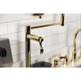 thumbnail image 4 of Kingston Brass KS4702DFL NuWave Deck Mount Pot Filler Faucet, Polished Brass, 4 of 8