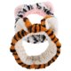 thumbnail image 5 of diademas elásticas con estampado de tigre y orejas de animal para mujer, para maquillaje, spa, cuidado de la piel, maquillaje, lavado facial, 5 of 8