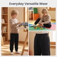 thumbnail image 6 of Girls and Boys Sweatpants Boys Toddler 5 Pack Jogger Pants with Pockets Kids Clothes 2T-14, 6 of 6