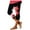 Red, variant on GHSOHS Leggings for Women Yoga Pants Leggings with Pockets Capri Leggings for Women Floral Print Cropped Leggings Knee Length Summer Workout Leggings Casual Comfy Cropped Yoga Pants Yoga Capris w,M
