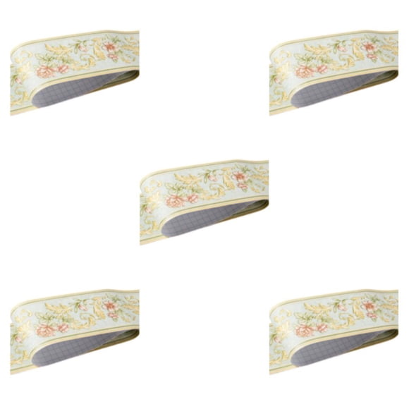Billuyoard Papel tapiz impermeable para decoración para sala de estar, adhesivo estable y confiable, opciones multicolores, jardín verde Type2 NO2
