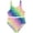 Mermaid Rainbow, variant on Just Love Girls Two Piece Bathing Suits Swimwear for Girl (Mermaid Rainbow, 5-6 Years)