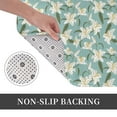 thumbnail image 6 of Rateoe Lilies Flowers Pattern Flannel Door Mat Indoor Outdoor Entrance, Waterproof All-Weather Doormat,Fade Resistant, Low Profile Entryway Mat 16x24in, 6 of 7