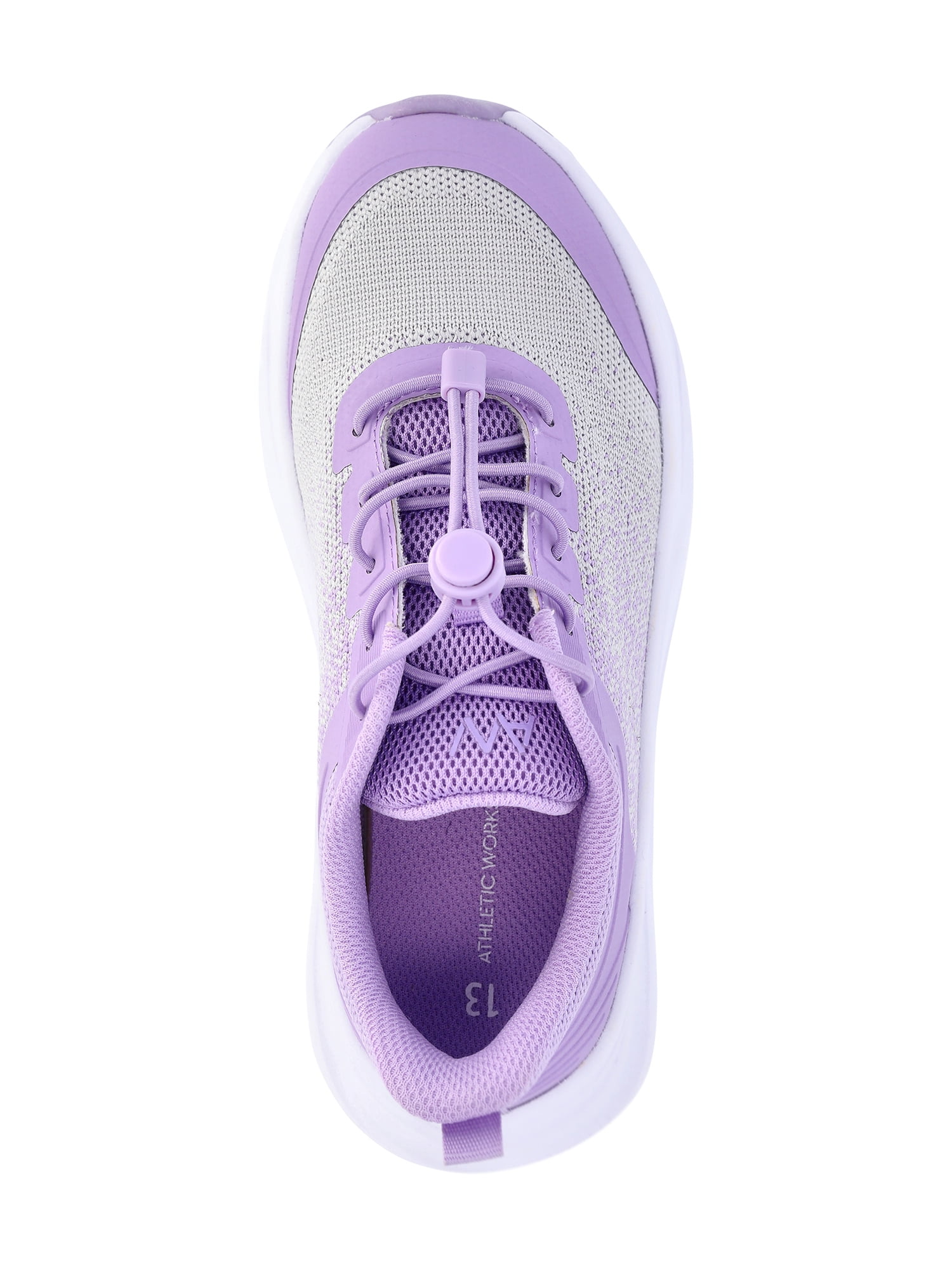 Athletic Works Little and Big Kids Bungee Knit Jogger Sneakers