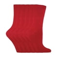 thumbnail image 1 of Sock Snob - 6 Paires de Chaussettes Cheville pour Femmes, Couleur Unie, Riche en Coton, 1 of 2