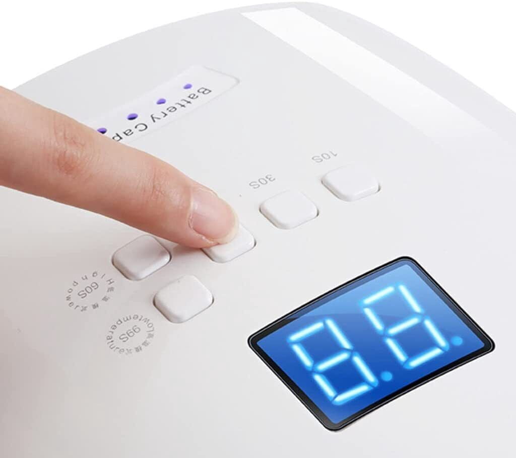 48W Rechargeable Nail Gel Dryer Wireless Led UV Nail Lamp Manicure