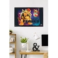 thumbnail image 2 of Nintendo The Super Mario Galaxy Movie (2026) - Bowser & Bowser Jr. Wall Poster, 22.375" x 34" Framed, 2 of 5