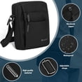 thumbnail image 4 of Small Crossbody Bag for Men,Canvas Messenger Shoulder Bags Crossbody Satchel Bag Men's Side Bags Over the Shoulder Purse, 4 of 10