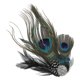thumbnail image 3 of Feather Headdress Beautiful Makeup Decor Headdress for Dance Party Festival, 3 of 3