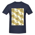 thumbnail image 4 of Bingfone Cartoon Honey Pot Bee Sunflower Men'S Loose Fit Short-Sleeve Pocket T-Shirt, 4 of 7
