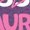 HEATHER PURPLE, variant on Instant Message - I Want To Be A Dinosaur -Not Princess - Toddler & Youth Girls Short Sleeve Graphic T-Shirt