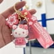 thumbnail image 2 of LLavero de Pvc de Anime Kawaii Sanrio, Hello Kitty, Kuromi Melody, Cinnamoroll, Pom Purin, accesorios, llaveros de la serie Sakura de dibujos animados Fivean unisex, 2 of 2
