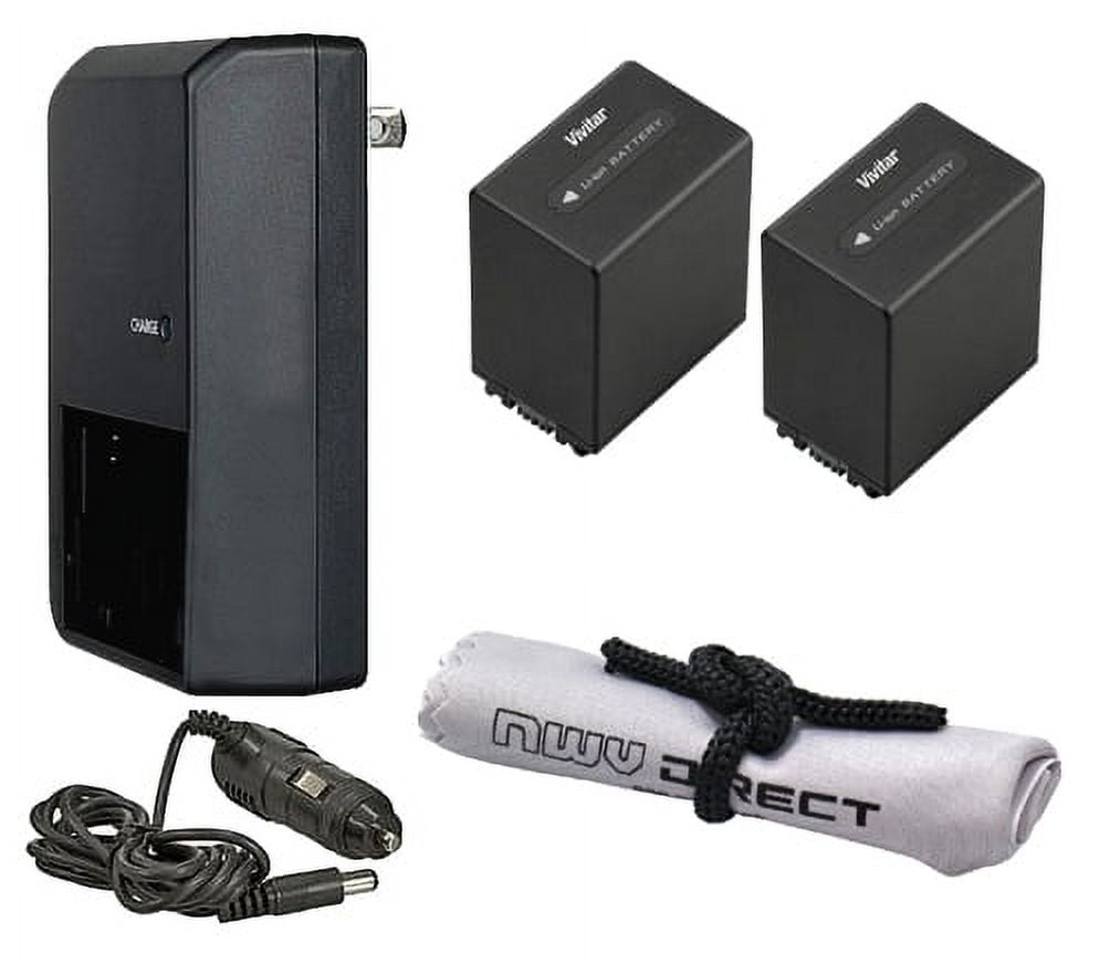 Panasonic Lumix DMC-FZ300 Intelligent Batteries (2 Pack) +