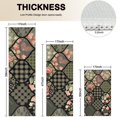 thumbnail image 4 of Pioneer Flower Floral Print Pattern Kitchen Rugs Sets Of 3,Kitchen Runner Rugs Non Skid Washable,Decorative Kitchen Floor Mats for Kitchen,Sink,Laundry,17"x30"+ 17"x47" + 17"x59", 4 of 6