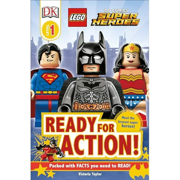 Pre-Owned DK Readers L1: LEGO DC Super Heroes: Ready for Action! (DK Readers Level 1) Paperback