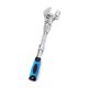 thumbnail image 2 of Kenally Llave de trinquete 10 pulgadas 5 en 1 Flex Head Shaking Giratorio Diseño plegable Handly Griped Mango largo Baño Multipropósito Artesanía, 2 of 6