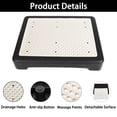 thumbnail image 3 of IAJXWI Non-Slip Half Step, Safety One Step Stool for Indoor and Outdoor Mobility Aid for Vehicle, Bedside, Portable Step Riser for Seniors, 3 of 9