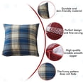 thumbnail image 3 of Outdoor Pillow Set of 2 Plaids Check Summer Front Porch Decorative Gingham Cushion Cases Home Decor Farmhouse for Patio Furniture Couch Bed Sofa - Style 4, 3 of 5