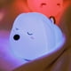 thumbnail image 4 of LED de dibujos animados con sensor táctil de animales de silicona luz RGB que cambia color ños, bebés, , habitación, lámpara, Forma de perro Yinane Luz de noche, 4 of 7