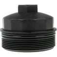 thumbnail image 2 of Dorman Fuel Filter Cap 904-204 OE Solutions; OE Replacement; 4 Inch Diameter; 3 Inch Height; Black; Plastic, 2 of 3