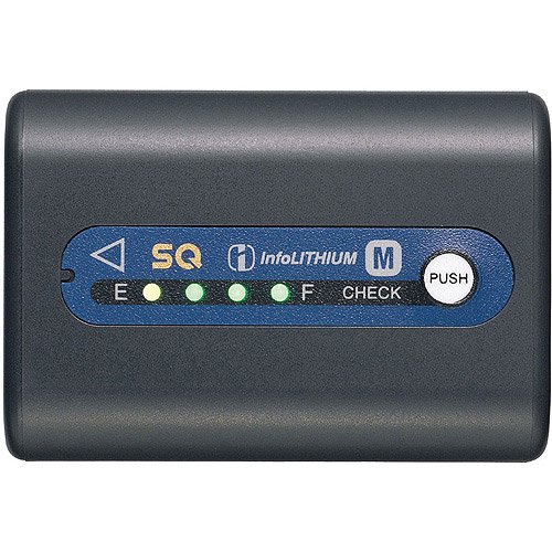 Sony InfoLithium M Series NPQM91D Camcorder battery LiIon 4140