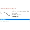 thumbnail image 2 of Fuel Line - Compatible with 2004 - 2005 BMW 645Ci, 2 of 2