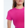 thumbnail image 4 of Scoop Women’s The York Baby Tee with Short Sleeves, Sizes XS-XXL, 4 of 5