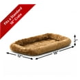 thumbnail image 3 of MidWest Homes for Pets QuietTime Pet Bed & Dog Crate Mat, Cinnamon, 18", 3 of 6
