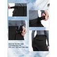 thumbnail image 6 of Moosehill Women's Snow Pants Fleece Lined Waterproof with Adjustable Waistband for Ski Winter Hiking Black XL, 6 of 10