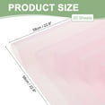 thumbnail image 2 of Uxcell Flower Gift Wrapping Paper, Waterproof Bouquet Wrap for Wedding DIY Craft Light Pink, 2 of 7