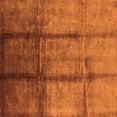 thumbnail image 1 of Ahgly Company Indoor Square Oriental Orange Industrial Area Rugs, 6' Square, 1 of 4