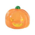 thumbnail image 3 of Figurine Luminous Pumpkin Ornament Halloween Fall Harvest Tiered Tray Tabletop Shelf Decor Spooky Pumpkin Statue Party Favor Gift Home Office Dorm Desktop Holiday Decoration, 3 of 8