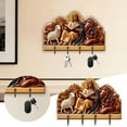 thumbnail image 2 of zhangmingg Wall Mounted Wooden Shelf Organizer for Home Display and Storage Decorative Key Holder Rack, 2 of 7