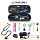thumbnail image 2 of Funda de estetoscopio BOVKE para 3M Littmann Classic III negra, 2 of 7