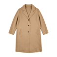 thumbnail image 5 of Afdoent Girls Winter Coat Solid Long Jacket Kids Button Front Casual Warm Outerwear for Fall for Daily Wear, 5 of 5