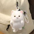 thumbnail image 4 of Mini Cat Plush Toy Soft Sensory Hand Exercise Stress Relief Gift Black, 4 of 6