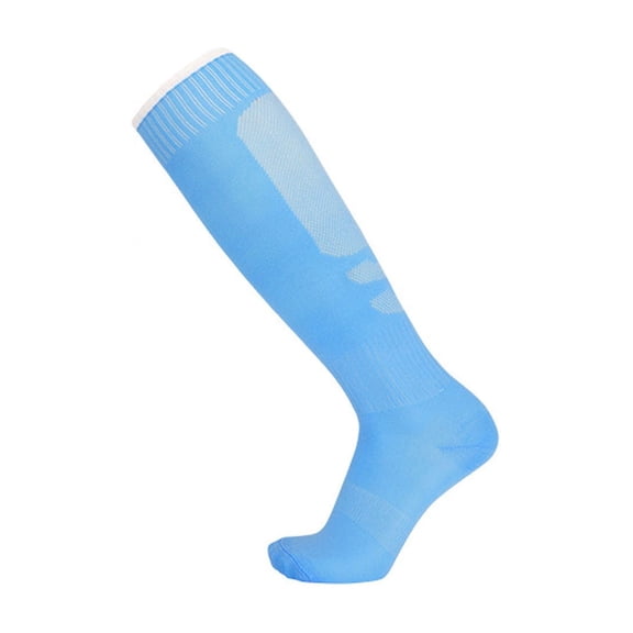 KyCheLot Boys and Girls Socks Solid Color Knee-High Stockings Breathable Casual Activewear