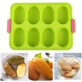 thumbnail image 2 of Bandeja para hornear mini baguettes, bandeja perforada antiadherente, bandeja para tostar pan, molde para hornear pan francés, palitos de pan y panecillos, 2 of 8