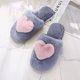 thumbnail image 5 of Otoño Invierno, zapatillas de piel sintética para mujer, zapatos de felpa para mujer, suelo interior, espuma viscoelástica, dormitorio, chanclas esponjosas para mujer, 5 of 5