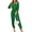 Green, variant on Women's Fall Jumpsuits Dressy Casual Pants Romper Spring Long Sleeve V Neck Belt Pockets One Piece Outfits