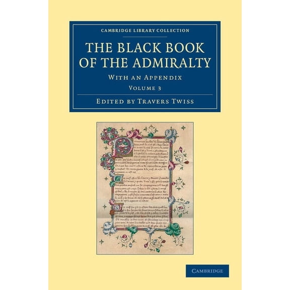 The Black Book of the Admiralty - Volume 3, (Paperback)