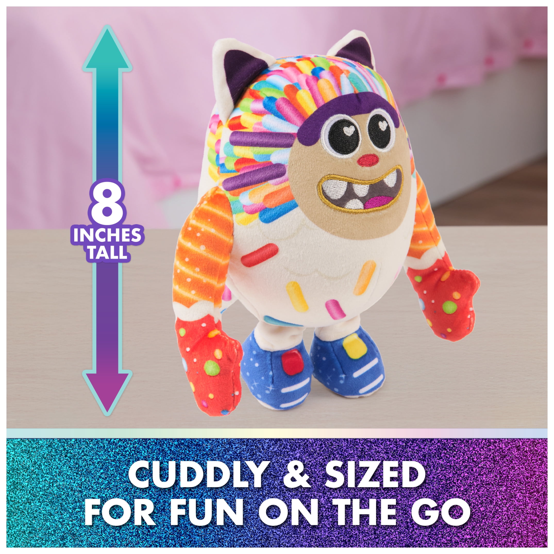 Gabby’s Dollhouse: The Movie Cookie Bobby Plush Toy, Stuffed Animal for Ages 3 & Up, 8”