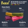 thumbnail image 6 of Fuzzl Yak Cheese Chews Peanut Butter, Strawberry, Blueberry, Mint Medium Box 4 - Himalayan Yak Chews for Dogs - Natural Dog Chew, 6 of 7