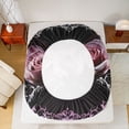 thumbnail image 5 of Castle Fairy Teens Pink Romantic Rose Twin Sheet Sets,Bohemian Damask Bedding, 5 of 7