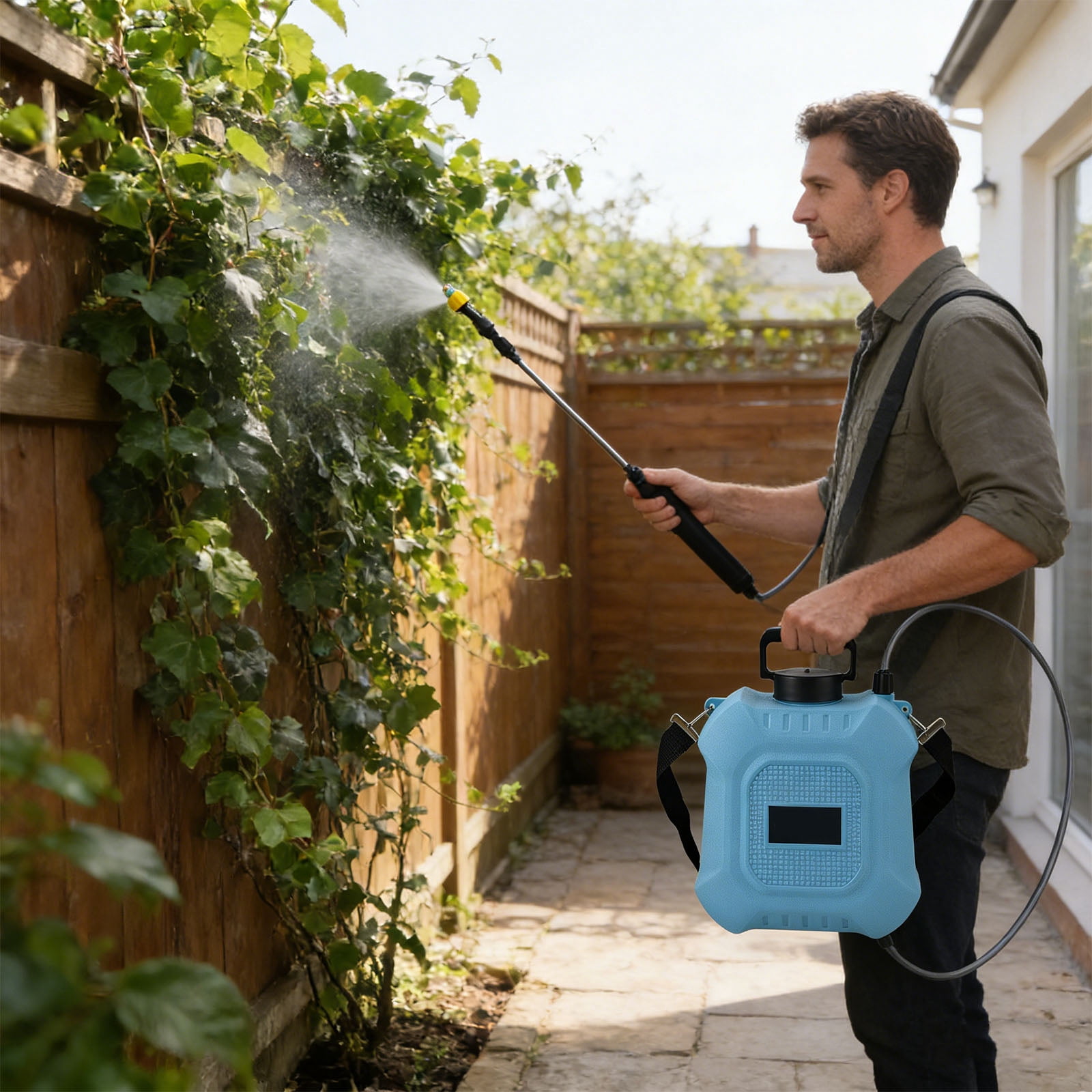 5L USB Rechargeable Electric Watering Can For Efficient Plant Irrigation