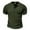 c01Green, variant on USNSM Men's Henley Shirts Quick Dry Lightweight Breathable Short Sleeve Fitted Cotton Muscle T-Shirt with Button Green XXL