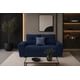 thumbnail image 3 of Sala Modular 3-2 El Bazar Store Suecia Lino nacional Azul Marino Sofá Love seat, 3 of 6